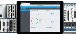 Mit einer zentralen Schnittstelle für die schnelle Einrichtung und Verwaltung von Software, Tests und Hardware soll die Software die betriebliche Effizienz steigern.  (National Instruments NI)