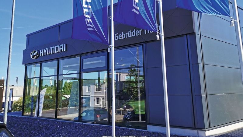 Der gerade fertiggestellte Anbau am Nolte-Standort am Gevelsberger Winkel 1. (Bild:  Gebrüder Nolte)