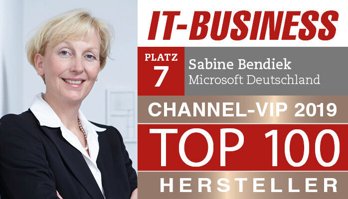 Sabine Bendiek, Managing Director, Microsoft Deutschland (IT-BUSINESS)