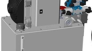 Kompakt und für viele Anwendungen geeignet: Das ist das Grundprinzip der neuen Hydraulikaggregate von Hydrodream. (Bild: Eaton)