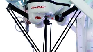 Vorreiter unter den Stabkinematiken: Vom ABB-Flex-Picker wurden bereits 1800 Maschinen installiert.  Bild: ABB (Archiv: Vogel Business Media)