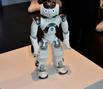 Pepper Humanoider Roboter Als Bankangestellter Verkaufer Und Pfleger