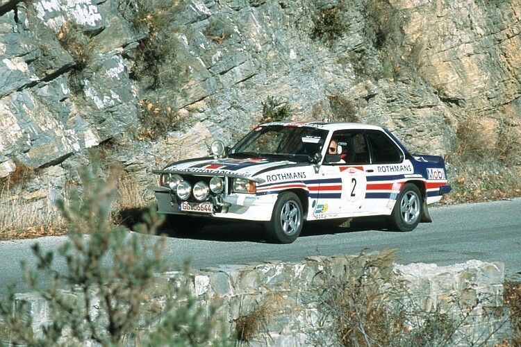 Der Opel Ascona B 400 von 1982 durfte im Jahr 2002 bei Histo Monte wieder auf den Asphalt. (Foto: Opel)