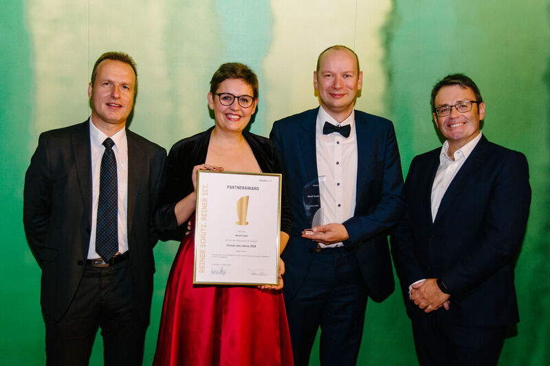 Preisträger Kategorie „Partner des Jahres 2018“ Theresa und Enrico Wollesky (Wsoft) (REINER SCT)