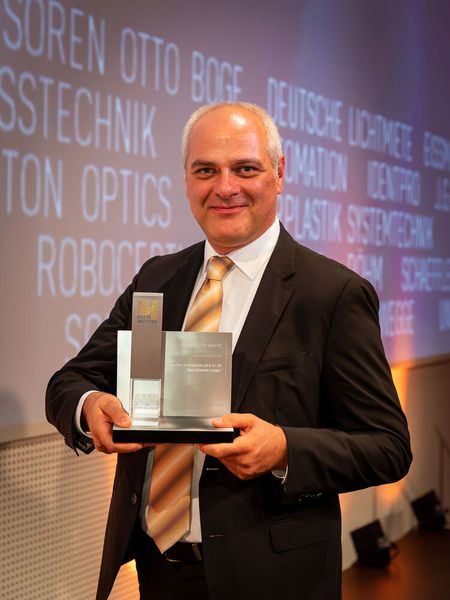 Der Gewinner in der Kategorie Antriebstechnik: Schaeffler Technologies AG & Co. KG mit ihrem Variosense-Lager. (Bausewein / Vogel Communications Group)
