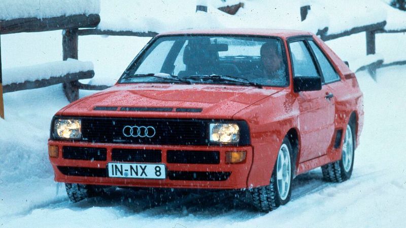 Mit 225 kW/306 PS übertrumpfte der Sport quattro sogar den Porsche 911 Turbo. (Bild: Audi)