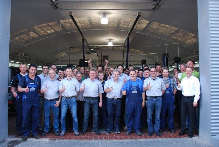 Alle Markenteams bilden zusammen das MGS Autozentrum. (Foto: Holz)
