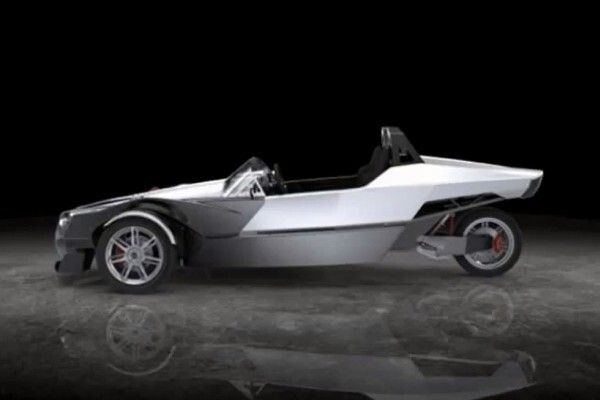 Der Torq Roadster: das elektrisch angetriebene Trike mit 300 kW könnte in einem Batman-Film mitspielen (Epic Electric Vehicles)