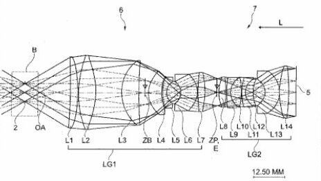 Optisches System(Bild:  Carl Zeiss AG/DPMA)