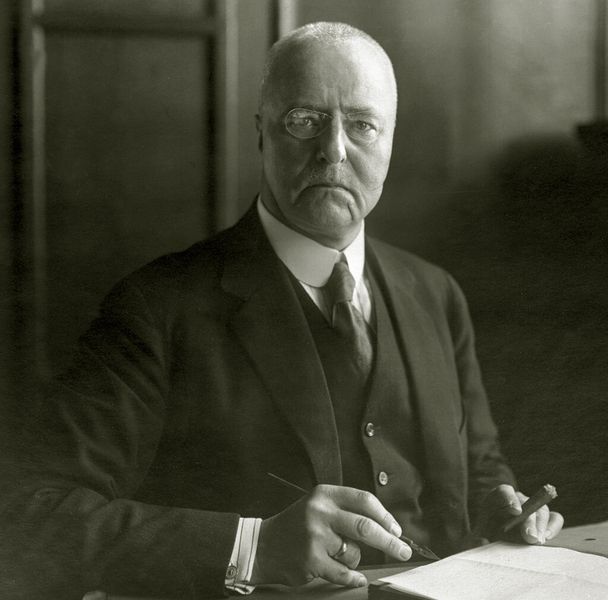 Alfred Colsman, ehemaliger Direktor der Luftschiffbau Zeppelin GmbH und Mitgründer von ZF. (Bild: ZF Friedrichshafen)