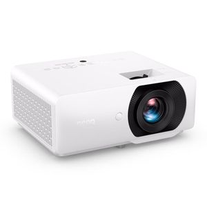 Der Benq LH740 ist ein Full-HD-Laserprojektor mit 5.000 ANSI-Lumen und damit das lichtstärkste Gerät unter den neuen Modellen. (Bild: Benq)