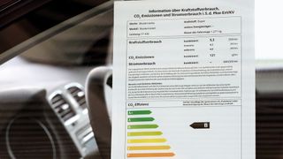 Die Vorgaben der EU-Pkw-EnVKV belasten die Autohändler und führen seit Jahren zu Abmahnungen durch die DUH. Die nationale Umsetzung soll die Unklarheiten beseitigen, fordert der ZDK in seiner Stellungnahme zum Referentenentwurf. (Bild: Dena)