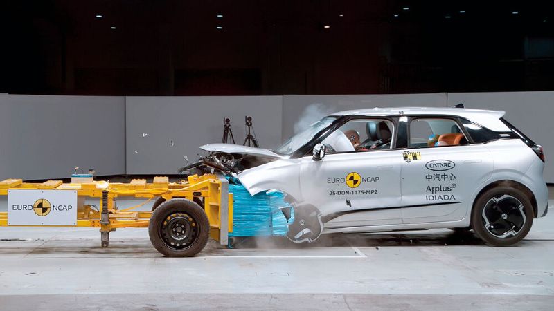 Euro NCAP tightens its crash tests.(Image: Euro NCAP)
