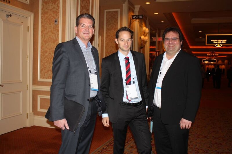 Von links: Thomas Kasper (Tech Data), Stephen Rommel (HP) und Michael Schickram (Schickram & Feller) (ITBN)