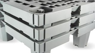 Die leichte 1.4 Viertelpalette spart Platz, ist stabil und kompatibel mit der „normalen“ Viertelpalette. (Bild: Paki)