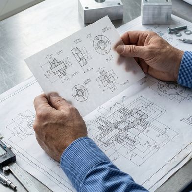 Es geht auch ohne: Bucher Hydraulics zeigt auf dem Konstruktionsleiter-Forum 2026, wie MBD die zeichnungslose Fertigung ermöglicht- und welche Vorteile das hat. (Bild: © MOHD Faizan – stock.adobe.com_KI-generiert)