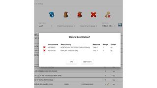 Materialbestellung als Web-Applikation. (Proses)