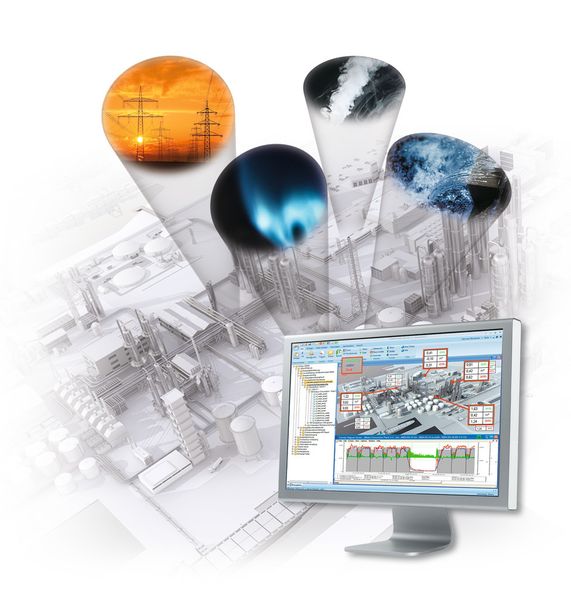 Using intelligent power management together with energy-efficient components can easily optimize energy management in process plants and significantly reduce operating costs. (Pictures: Siemens; [M]-Anetzberger)