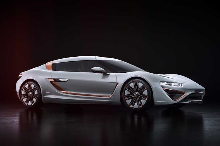 Das neue Formel-E-Auto könnte ein gedrosseltes und adaptiertes Fahrsystem, wie es im Quant 48-Volt verbaut ist, übernehmen. (Nanoflowcell)