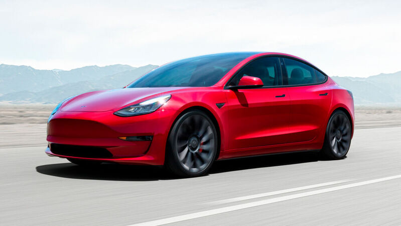 Derzeit der beliebteste Neuwagen in der EU: Tesla Model 3.
