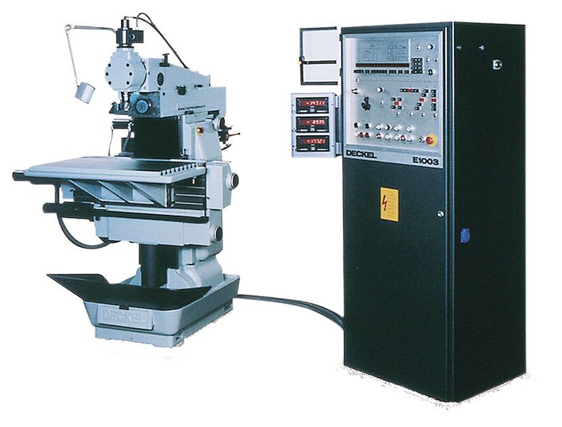 Die NC-Technik hält auch bei Deckel Einzug und die erste NC-Fräsmaschine kommt auf den Markt.  (DMG Mori)