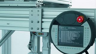 Die Robotersteuerung CMXR von Festo ermöglicht ein flexibles 5-Achsen-Raumportal mit fünf Freiheitsgraden, das Werkstücke in unterschiedlichen Orientierungen handhabt. Bild: Festo (Archiv: Vogel Business Media)