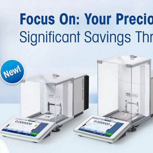 The new XPR106DUH (left) and XPR226DR (right) will help you focus on accuracy, savings, and ease-of-use. (Source:  Mettler Toledo)