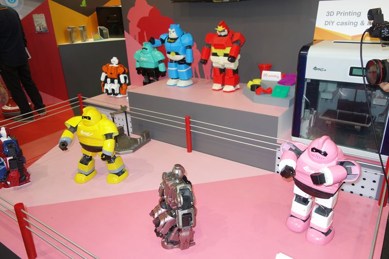 Kleine Roboter aus dem 3D-Drucker (Bild: IT-BUSINESS)