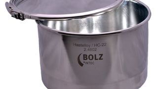 Aufgrund der Nachfrage für Hastelloy C 22 hat Bolz Intec entschieden, dass Fass nun auch als Serienfass zu produzieren. (Bolz Intec)
