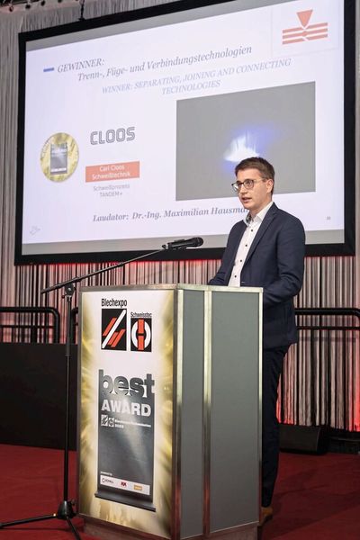 Impressionen der Verleihung des „best Award“ 2025 am ersten Messetag. (Bild: Jürgen Biniasch)