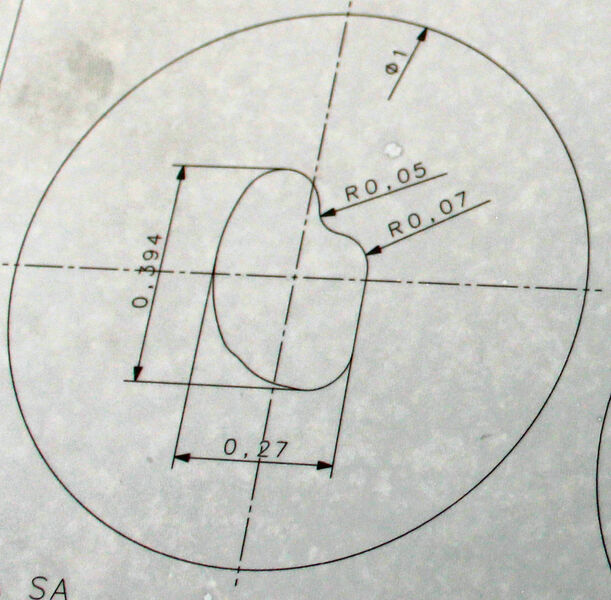 Typisches Beispiel für eine asymmetrische Geometrie, die über Freiformkurven mit wechselnden konvexen und konkaven Abschnitten beschrieben wird. (Klaus Vollrath)