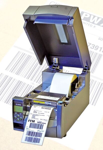 Das neueste Citizen-Druckermodell CL-S700DT mit Thermodirektdruck wurde laut Herstellerangaben speziell für den Bedarf in Transport und Logistik konzipiert. Bild: Citizen (Archiv: Vogel Business Media)