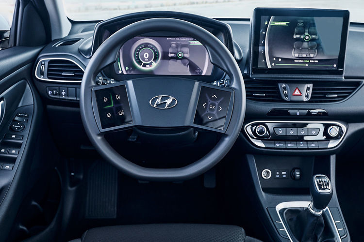 Hyundai zeigt in einer Studie, wie sich der südkoreanische Autobauer sein zukünftiges, virtuelles Cockpit vorstellt. (Hyundai)