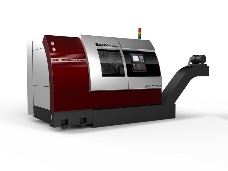 Schon das (chinesische) Design ist ein Hingucker: Werkzeugmaschine des Mischkonzerns Sany. (Bild: Sany)
