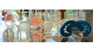 Auswahl an Babysaugern aus Silikon.  (Starlim Spritzguss)