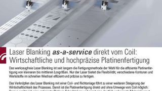 laserblanking (fischer Rohrtechnik GmbH)