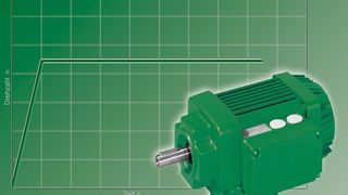 Der Zylinderläufermotor ZBE/ZNE erfüllt den in der Norm IEC 60034-30:2008 definierten Wirkungsgrad-Standard IE2.  (Bild: Demag Cranes)