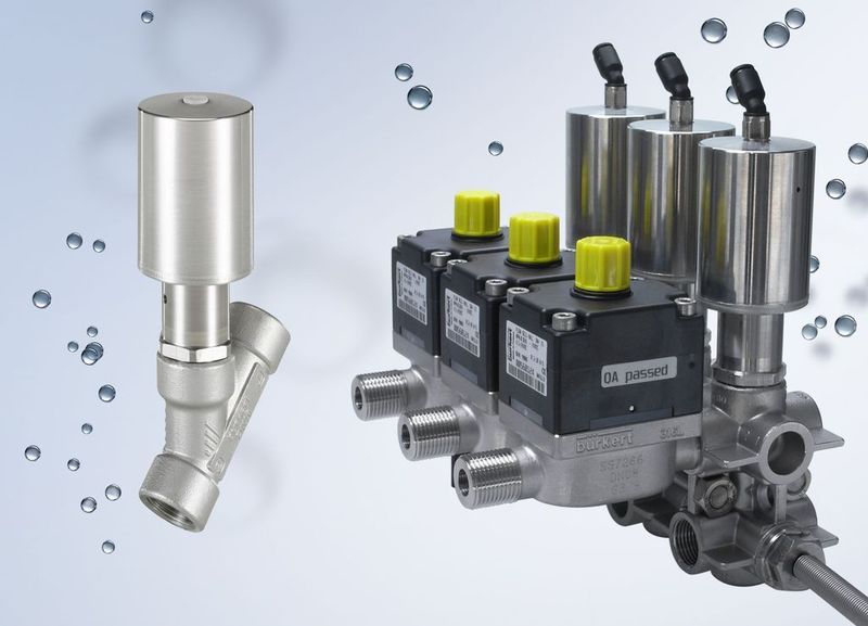 ... und als Multifunktionsblock.  (Bild: Bürkert Fluid Control Systems)