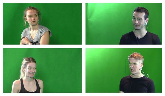 Zur Emotionserkennung werden sogenannte Feature-Detektoren eingesetzt, die Gesichtszüge, Augen- und Mundbewegungen erfassen können.(Bild:  Neurodata Lab)