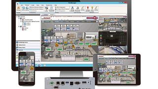 Die Thin Manager-Apps für iOS- und Android-Tablets wurden um Kacheln, virtuelle Bildschirme und IP-Kameras ergänzt.  (Rockwell Automation)