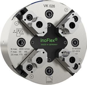 Beim InoFlex VK handelt es sich um ein Kraftspannfutter ohne Durchgang. (HWR/Inoflex)