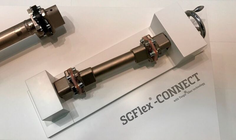 Die neue Antriebswelle SGFlex-Connect. (SGF)