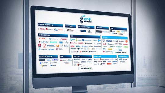 Hier sieht man die Logos von den Unternehmen, die es sich nicht haben nehmen lassen, der „CtrlX World“ von Bosch Rexroth beizutreten. Nun darf der Anbieter gleich drei Neuzugänge begrüßen. Erfahren Sie hier, um wen es sich handelt ...(Bild:  Bosch Rexroth)