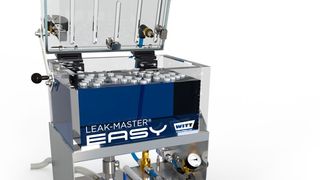 Prueba con azul de metileno Leak-Master Easy (Imagen:WITT-Gasetechnik)