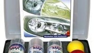 Praktisches Set: das Scheinwerferreparaturkonzept der „Spray-Max“-Reihe. (Foto: Kwasny)