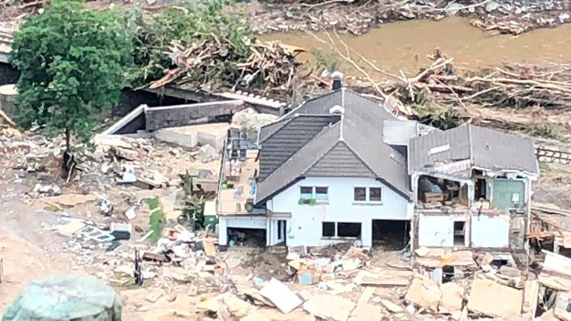 Die Nürnberger Versicherung verspricht den bei ihr versicherten Opfern der Flutwellen schnelle Hilfe.(Bild:  Nürnberger Versicherug)