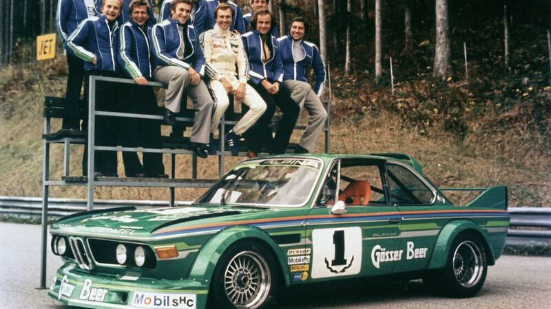 In den Siebzigerjahren war der BMW 3.0 CSL von den Rennstrecken Europas nicht wegzudenken: Nicht nur das BMW-Werksteam, auch die Teams von Alpina und Schnitzer fuhren mit dem 3.0 CSL Siege und Titel ein. Ab sofort stammte die größte Konkurrenz nicht mehr von Opel aus Rüsselsheim oder Ford aus Köln, sondern aus den eigenen Reihen.  (Alpina)