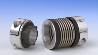 Bild 1: Angebot: Die Miniaturkupplung MK5 aus der Reihe der Metallbalgkupplungen ist absolut spielfrei und steckbar. Bilder: R+W Antriebselemente (Archiv: Vogel Business Media)