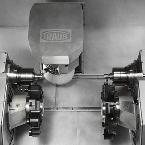 Bild 2: Fräseinheit für die Simultanbearbeitung mit drei Werkzeugen im Eingriff.