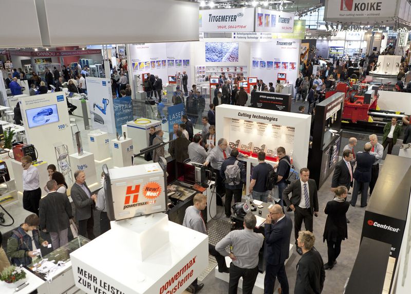 Rückblick: Impressionen von der Euroblech 2014. (Bild: Euroblech)